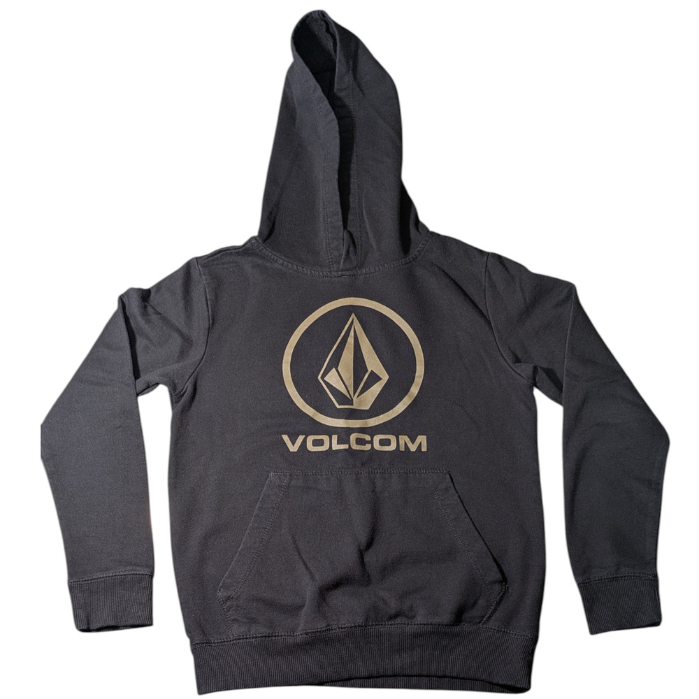 Volcom Boulder Charcoal Heather Pullover Fleece Hoodie See Measurements Youth XL